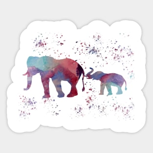 Elephants Sticker